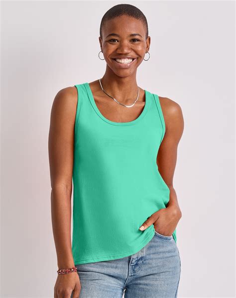 Womens Green Tank Tops (13) 